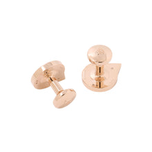 将图像加载到图库查看器中，ROLEX Hand cufflinksA1025 18K Pink Gold
