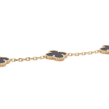 Load image into Gallery viewer, Van Cleef &amp; Arpels Vintage Alhambra Bracelet 5 motifsVCARA41300 18K Yellow Gold
