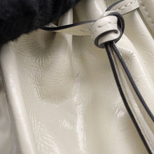 将图像加载到图库查看器中，PRADA Bonnie Handbag White1BA486 Leather Size Mini
