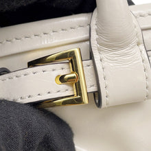 将图像加载到图库查看器中，PRADA Bonnie Handbag White1BA486 Leather Size Mini
