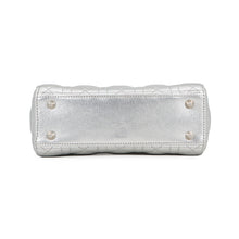 Load image into Gallery viewer, Dior My ABC Dior Lady Dior 2WAY Bag SilverM0532PNFA_M090 Leather Size Small

