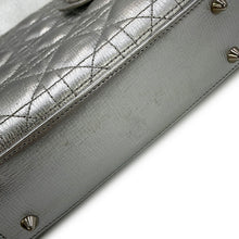 Load image into Gallery viewer, Dior My ABC Dior Lady Dior 2WAY Bag SilverM0532PNFA_M090 Leather Size Small
