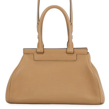 Load image into Gallery viewer, MOYNAT Moynat Pauline 2-Way Handbag Light brown Leather
