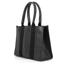 将图像加载到图库查看器中，BALENCIAGA Hardware Handbag Black671402 Leather Canvas
