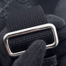 Load image into Gallery viewer, GUCCI GG embossed belt bag Black645093 Leather
