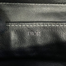 Load image into Gallery viewer, Dior KAWS Collaboration Saddlebag Black Leather
