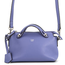 Load image into Gallery viewer, FENDI By the way 2WAY Bag Purple8BL135 Leather Size Mini
