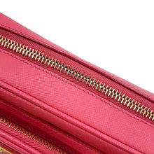 Load image into Gallery viewer, PRADA Triangle Logo Camera Bag Shoulder Bag PinkBT1010 Leather
