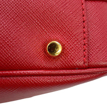 Load image into Gallery viewer, PRADA Triangle Logo Handbag RedBN1113 Leather
