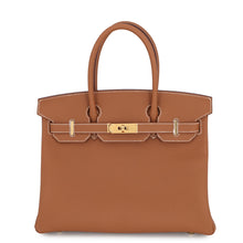将图像加载到图库查看器中，HERMES Birkin Gold Togo Leather Size 30

