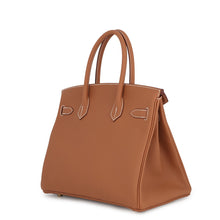 将图像加载到图库查看器中，HERMES Birkin Gold Togo Leather Size 30
