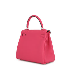 Load image into Gallery viewer, HERMES Kelly Retourne Rose mexico Togo Leather Size 25
