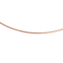 Load image into Gallery viewer, TIFFANY&amp;Co. T Smile Necklace Size Large60011654 18K Pink Gold
