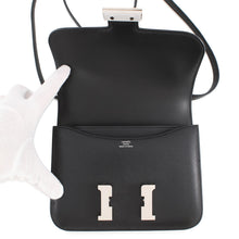 Load image into Gallery viewer, HERMES Constance3 Miroir Black Chevre Myzore Goatskin Size Mini
