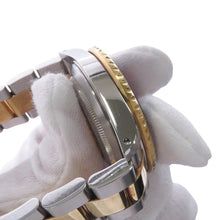 将图像加载到图库查看器中，ROLEX Submariner Date W40mm Stainless Steel K18YG Blue Dial16613
