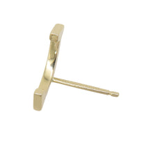 Load image into Gallery viewer, TIFFANY&amp;Co. T Smile Mini Earrings Size Mini60150766 18K Yellow Gold

