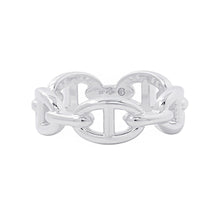 将图像加载到图库查看器中，HERMES Chaine d'Ancre Anchene Ring Size PM/59/#19 SV925
