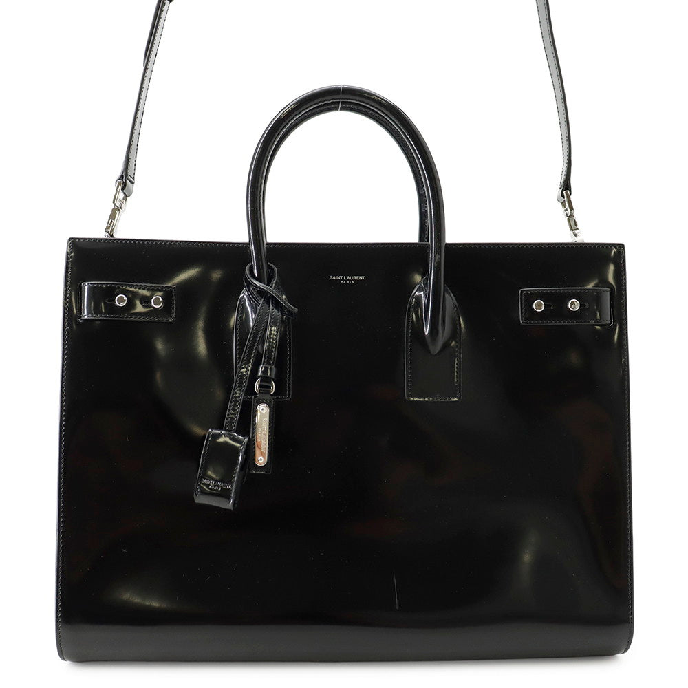 【未使用美品】SAINT LAURENT 本革 パテント BLACK 37 SAINT LAURENT BAG– 标记为“Patent Leather”– GALLERY RARE Global