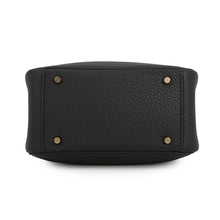 将图像加载到图库查看器中，HERMES Lindy Black Taurillon Clemence Size Mini
