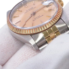 Load image into Gallery viewer, TUDOR Prince Oyster Date W34mm Stainless Steel K18YG Gold Plated Gold Dial74033

