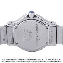 将图像加载到图库查看器中，CARTIER Santos Octagon SM W25mm Stainless Steel K18YG Ivory DialW2001683

