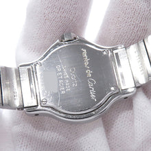将图像加载到图库查看器中，CARTIER Santos Octagon SM W25mm Stainless Steel K18YG Ivory DialW2001683
