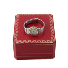 Load image into Gallery viewer, CARTIER Santos Octagon SM W25mm Stainless Steel K18YG Ivory DialW2001683
