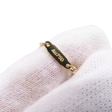 将图像加载到图库查看器中，TIFFANY&amp;Co. T Smile Necklace Size Mini62617640 18K Yellow Gold
