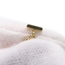 将图像加载到图库查看器中，TIFFANY&amp;Co. T Smile Necklace Size Mini62617640 18K Yellow Gold
