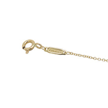 将图像加载到图库查看器中，TIFFANY&amp;Co. T Smile Necklace Size Mini62617640 18K Yellow Gold
