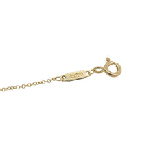 将图像加载到图库查看器中，TIFFANY&amp;Co. T Smile Necklace Size Mini62617640 18K Yellow Gold
