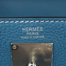 Load image into Gallery viewer, HERMES Akkad New Blue Jean Togo Leather Size PM
