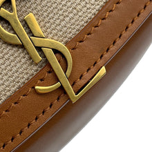 Load image into Gallery viewer, SAINT LAURENT PARIS Voltaire Handbag Brown/Beige818896 Canvas Leather Size Mini
