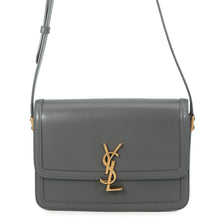 Load image into Gallery viewer, SAINT LAURENT PARIS Solferino Shoulder Bag Gray634305 Leather Size Medium
