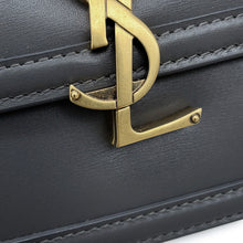 Load image into Gallery viewer, SAINT LAURENT PARIS Solferino Shoulder Bag Gray634305 Leather Size Medium
