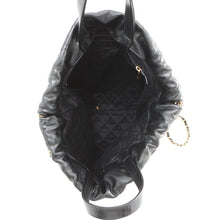 Load image into Gallery viewer, CHANEL CHANEL22 Backpack BlackAS3313 Shiny Calf Leather Size Large
