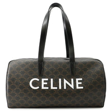 Load image into Gallery viewer, CELINE Duffle Bag Brown113852BZK PVC Leather
