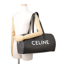 Load image into Gallery viewer, CELINE Duffle Bag Brown113852BZK PVC Leather
