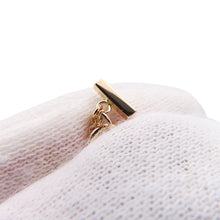 将图像加载到图库查看器中，TIFFANY&amp;Co. T Smile Necklace Size Mini62617772 18K Pink Gold

