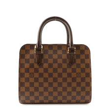 将图像加载到图库查看器中，LOUIS VUITTON Triana RedN51155 Damier Ebene Canvas
