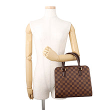 将图像加载到图库查看器中，LOUIS VUITTON Triana RedN51155 Damier Ebene Canvas
