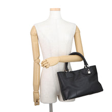 Load image into Gallery viewer, LOEWE Fusta Handbag Black Leather
