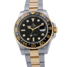 Load image into Gallery viewer, ROLEX GMT Master W40mm Stainless Steel K18YG Black Dial116713LN
