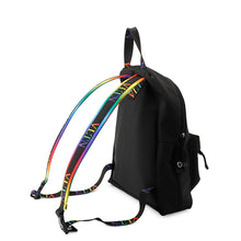 将图像加载到图库查看器中，Valentino Garavani VLTN Logo Backpack Black/Multicolor Nylon
