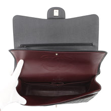 将图像加载到图库查看器中，CHANEL Matelasse Double Flap ChainShoulder BlackA58601 Caviar Leather Size 34
