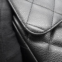 将图像加载到图库查看器中，CHANEL Matelasse Double Flap ChainShoulder BlackA58601 Caviar Leather Size 34
