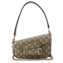 将图像加载到图库查看器中，GUCCI Horsebit 1955 GG Supreme 2WAYBag Beige/Brown774209 GG Supreme

