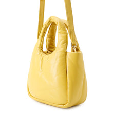 Load image into Gallery viewer, PRADA Soft padded 2-way bag Yellow1BA359 Leather

