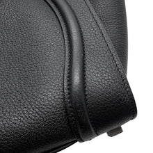 将图像加载到图库查看器中，CELINE Luggage Shopper Tote Bag Black167793DRU.38NO Leather Size micro
