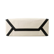 Load image into Gallery viewer, Valentino Garavani VLTN Lock Studded Tote Bag Ivory/BlackTW2B0D21FWB Canvas Leather
